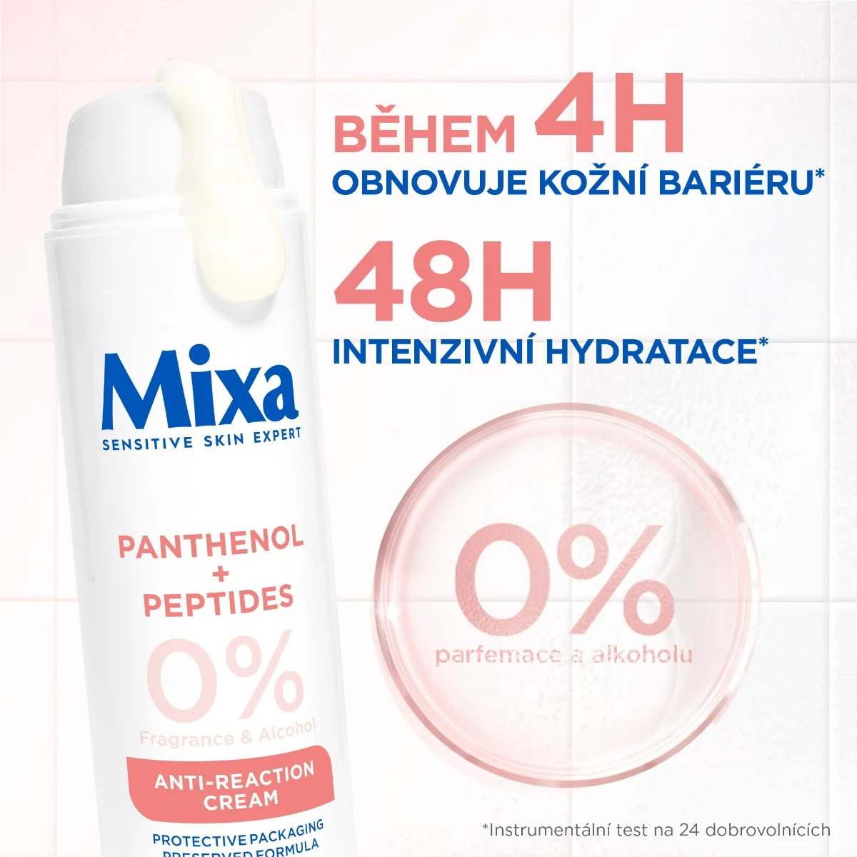 Mixa Anti-Reaction hydratační regenerační krém 50 ml