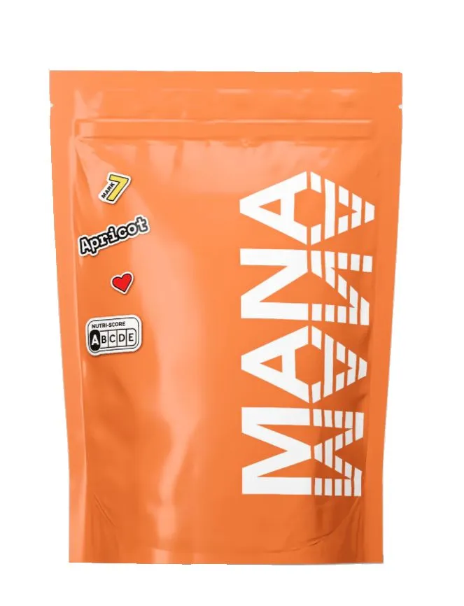 MANA Powder Apricot Mark 7 komplexní jídlo 430 g