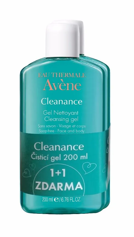 AVENE Cleanance čisticí gel 2 x 200ml