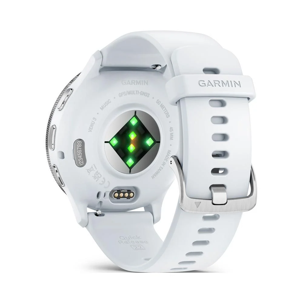 Garmin VENU 3 chytré hodinky Whitestone/Silver