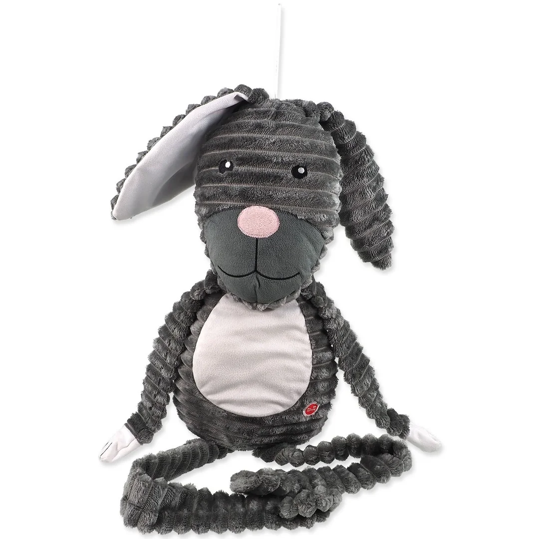 Dog Fantasy Hračka Jumbo zajíc pískací a šustící 108cm