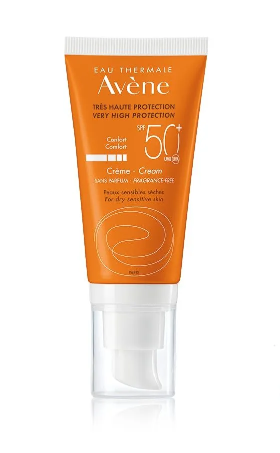 Avène Opalovací krém bez parfemace SPF50+ 50 ml