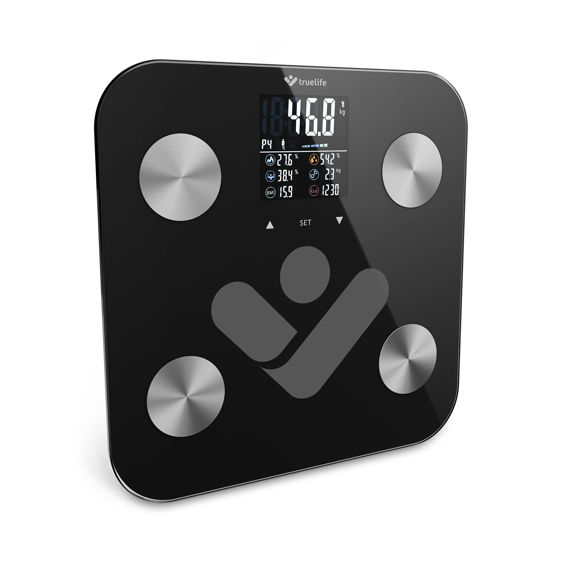 Truelife FitShape S6 BT osobní váha černá