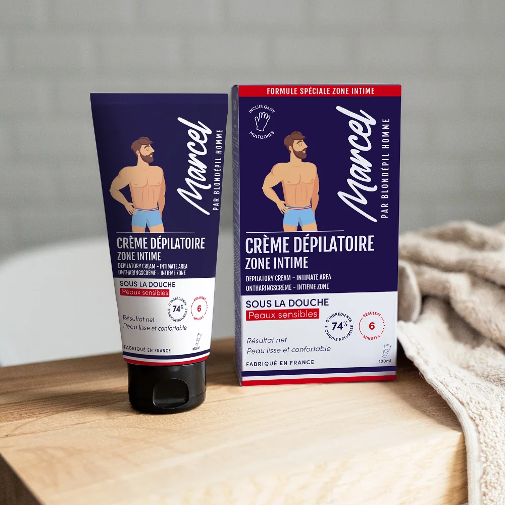 Blondépil Marcel Depilační krém pro muže na intimní partie 100 ml