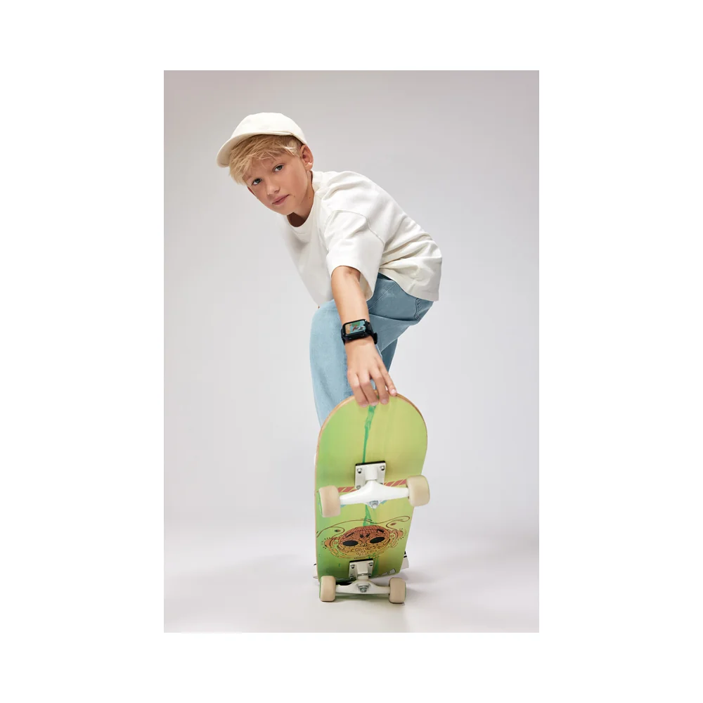 Garett Kids Vibe 4G AMOLED chytré hodinky Black