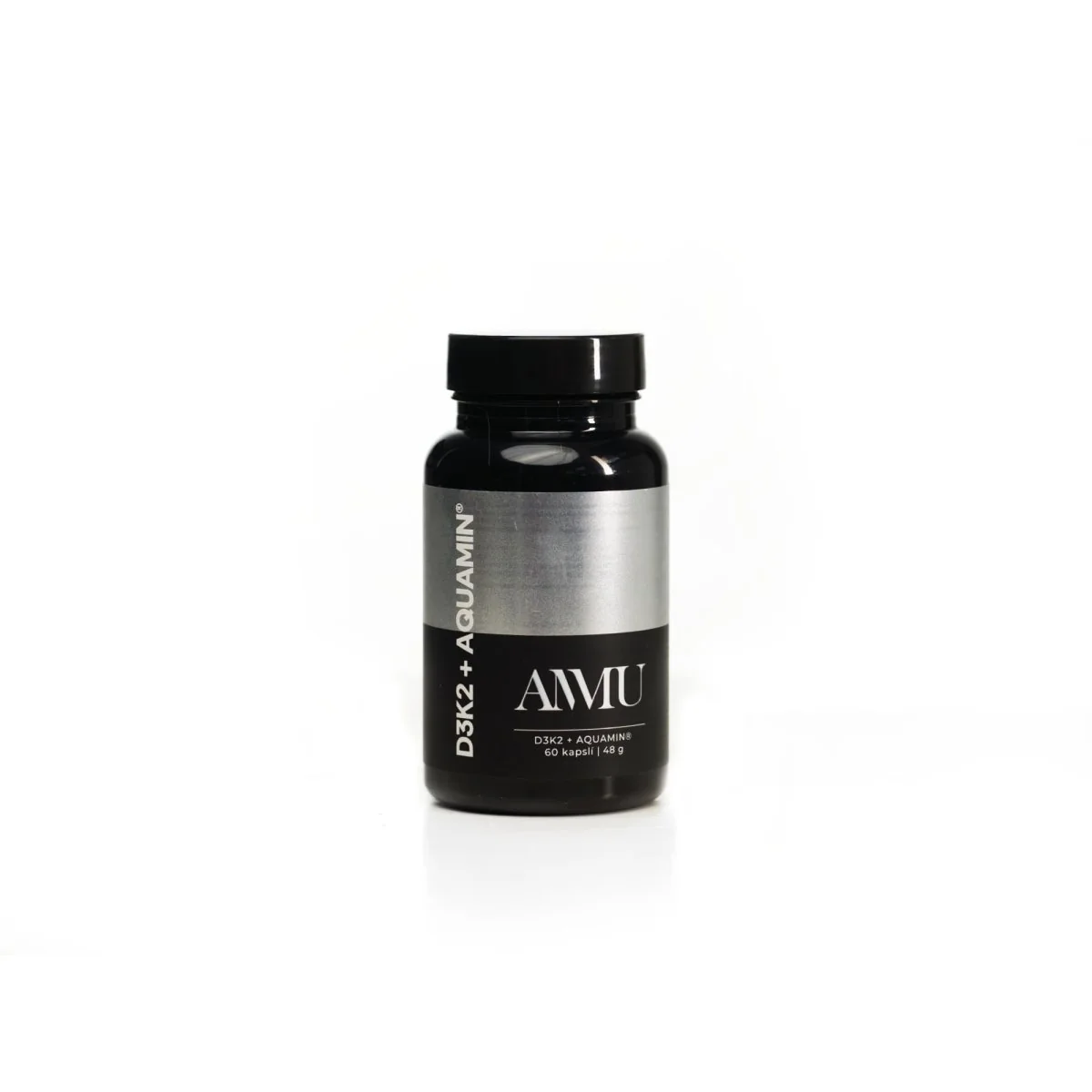 AMMU Vitamin D3 + K2 + Vápník Aquamin doplněk stravy 60 kapslí 48 g