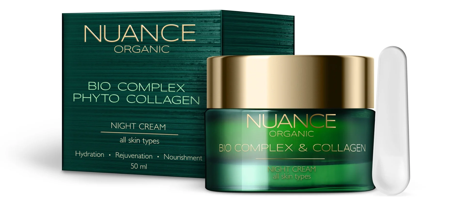 NUANCE Organic Noční krém pro všechny typy pleti 50 ml