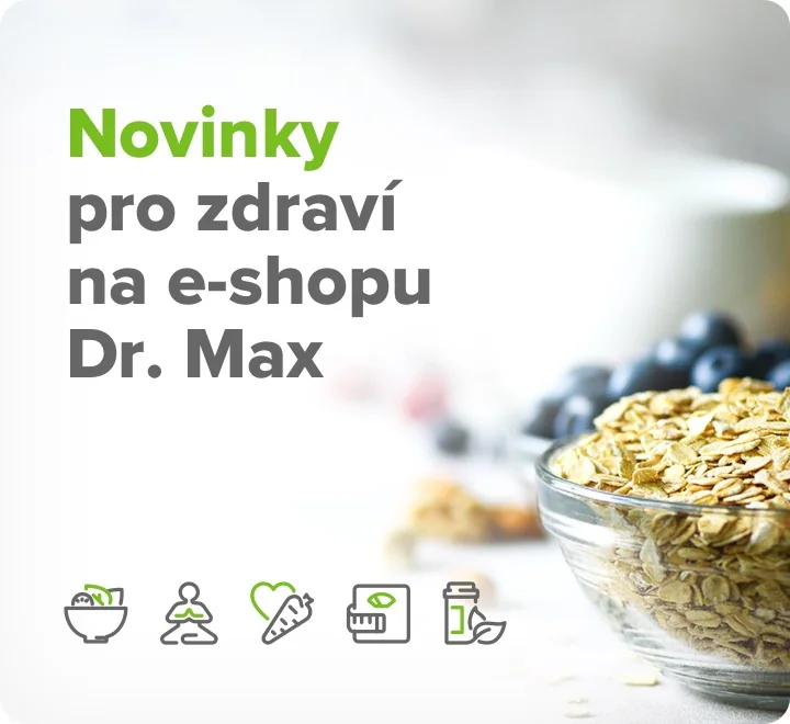 Novinky pro zdraví na e-shopu Dr. Max