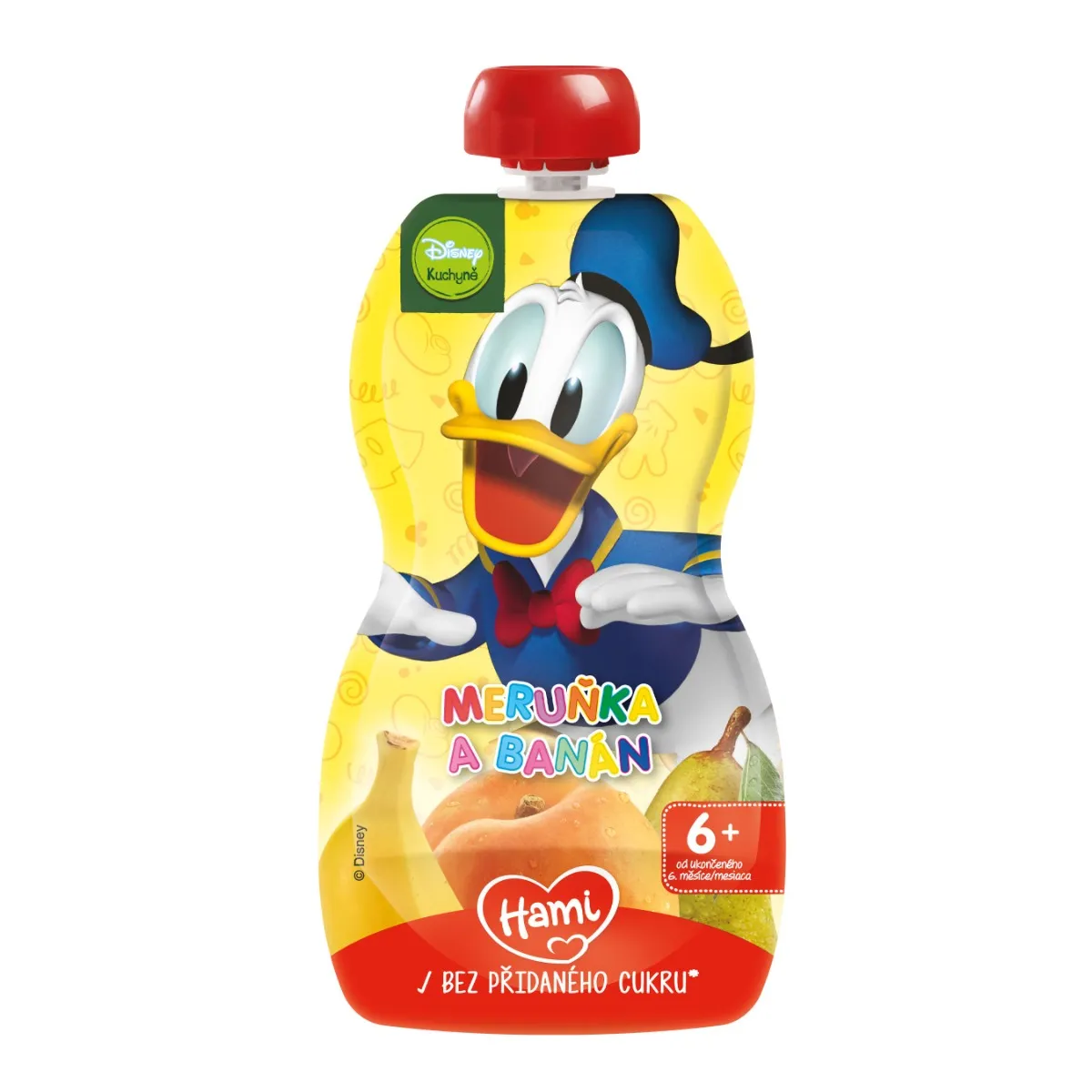 Hami Disney Donald meruňka a banán kapsička 110 g