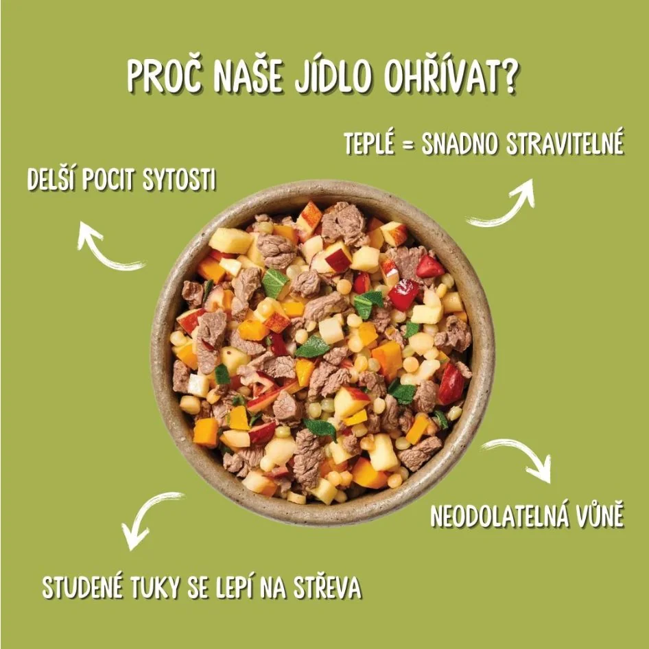 BiBi FOOD 14 denní mix - vařené psí jídlo, gramáž: 600 g