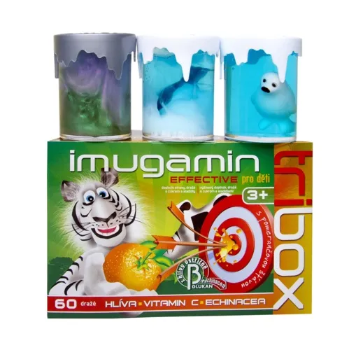 Imugamin Effective pro děti 60 dražé + sliz