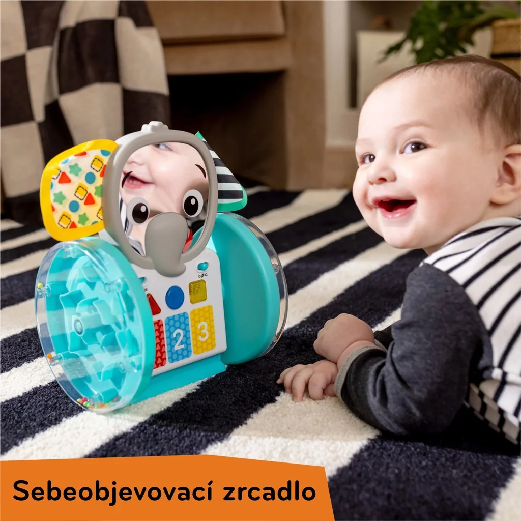 Baby Einstein Hračka hudební interaktivní Chase & Tap Earl™ 6m+