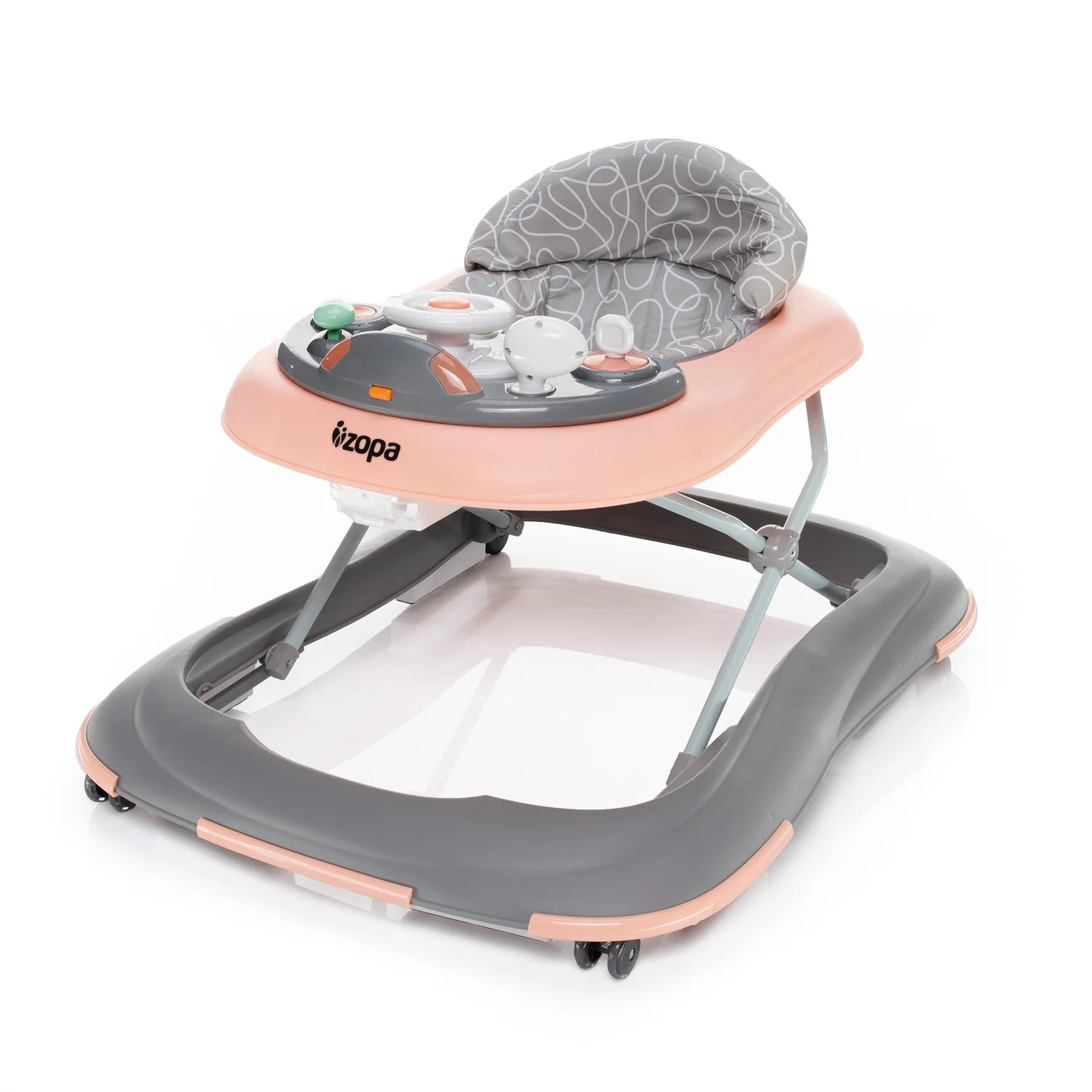 Zopa Chodítko Fiesta, Grey/Pink 1