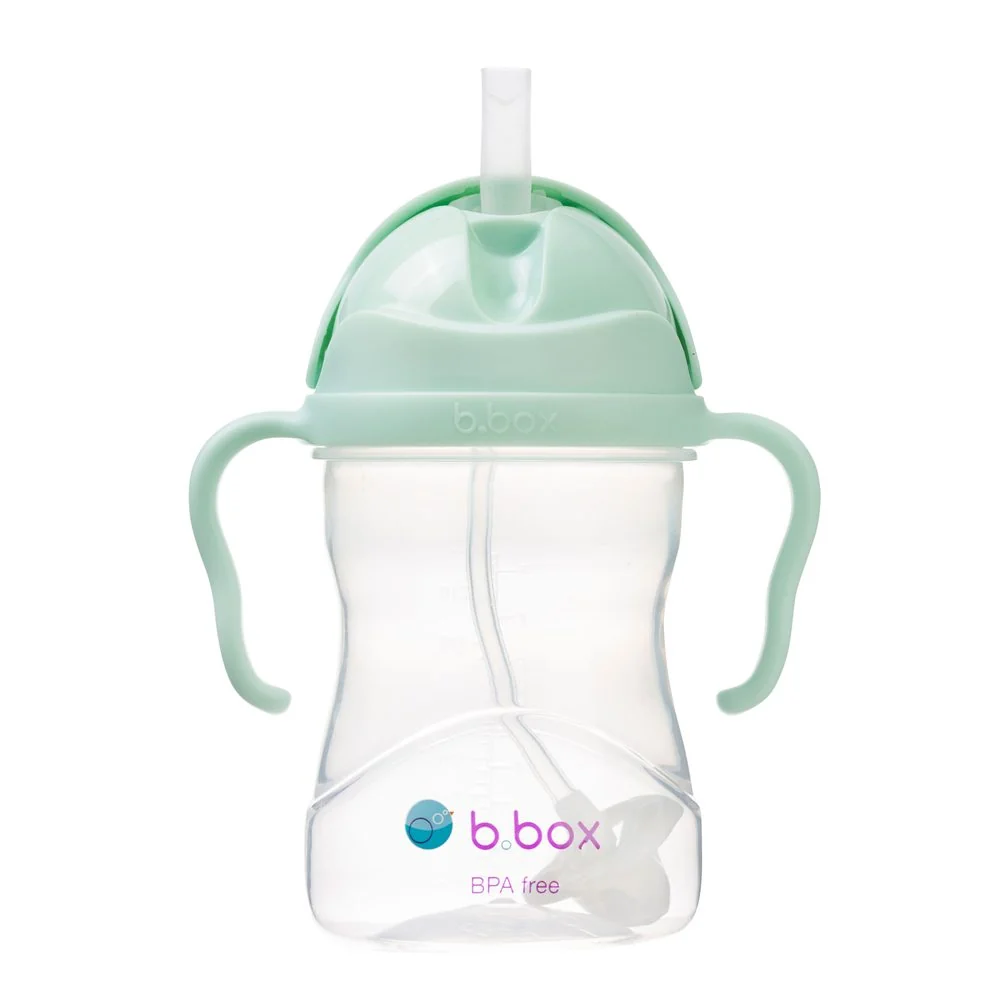 B.BOX Hrneček s brčkem - GELATO pistáciový 240 ml