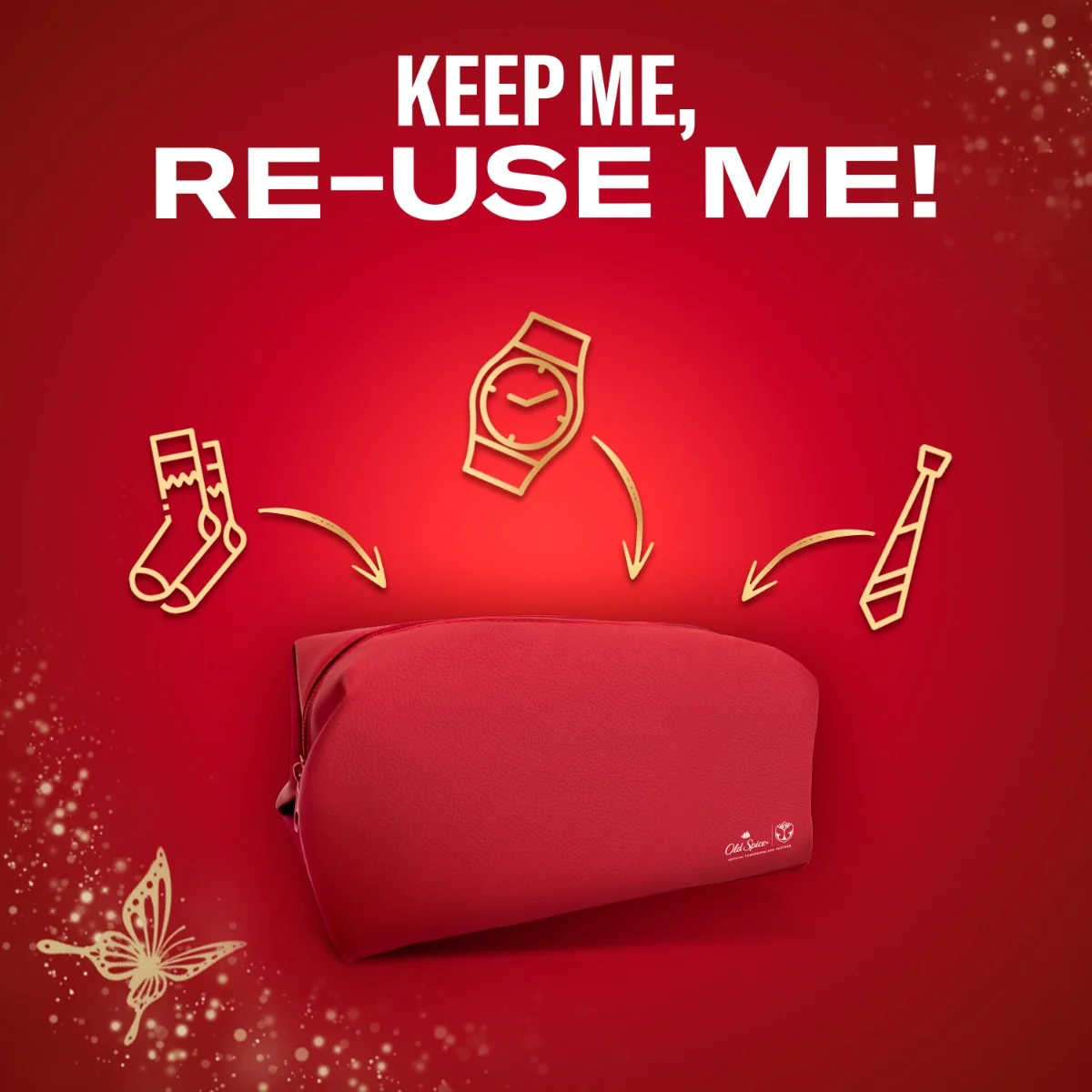 Old Spice Xmass sada Tomorrowland deodoranty a sprchový gel 3 ks