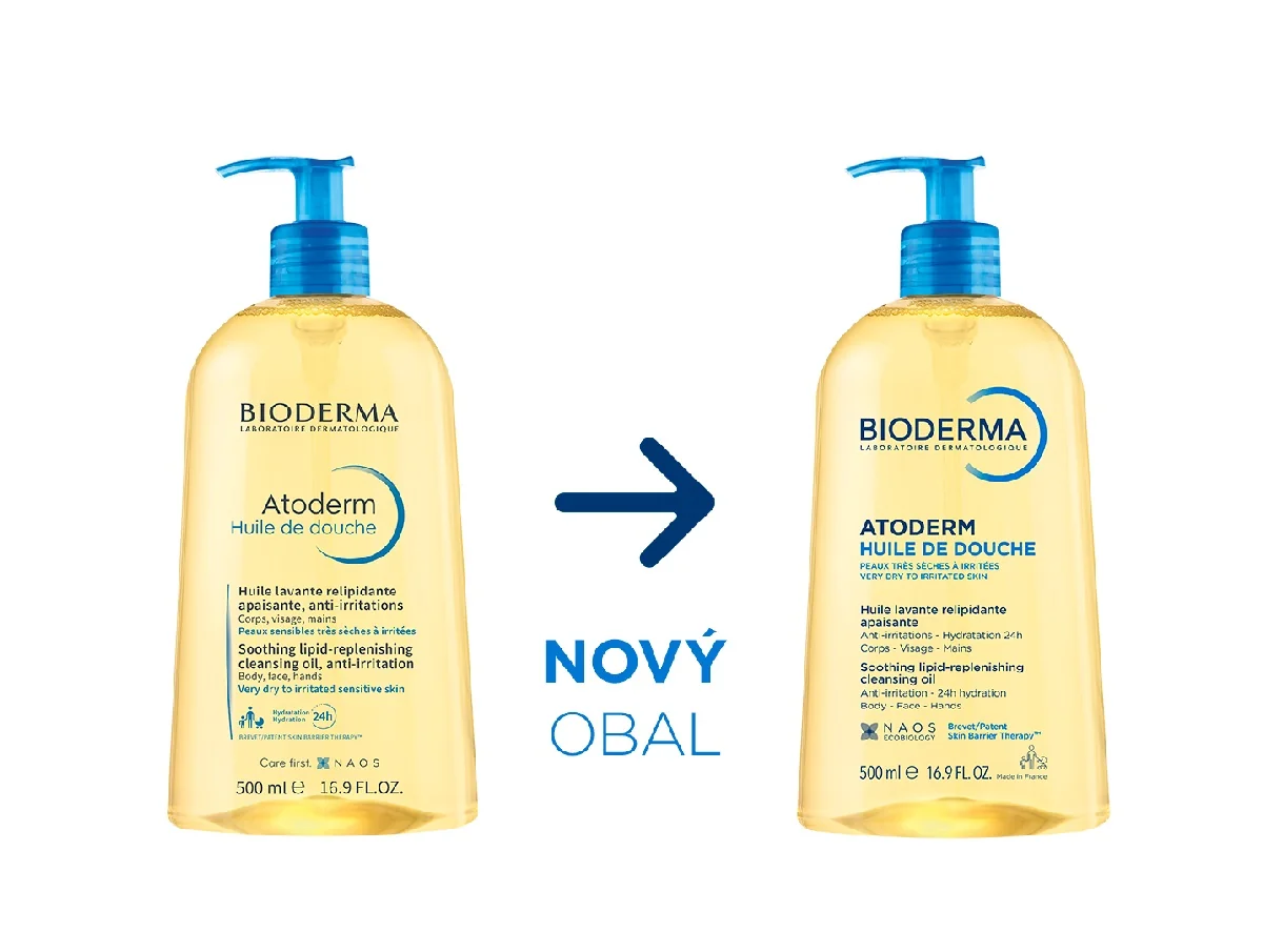 BIODERMA Atoderm sprchový olej 500 ml