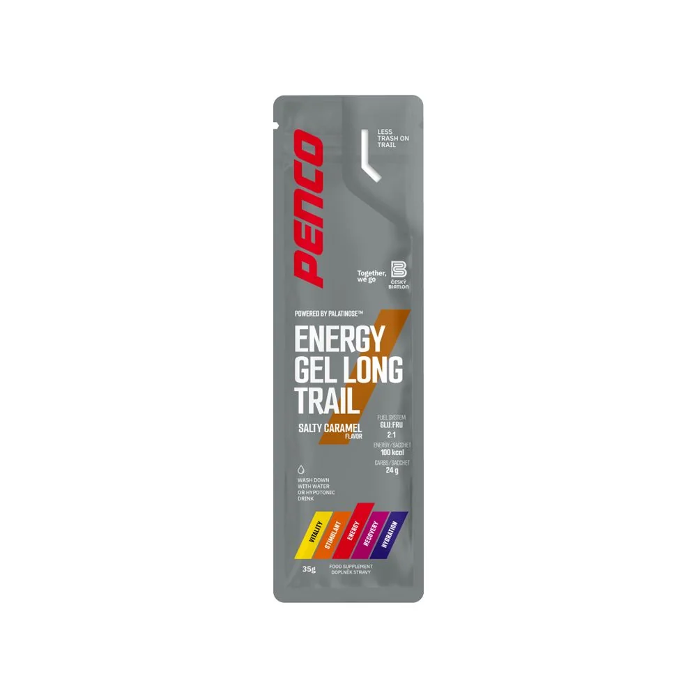 Penco Energy gel Long Trail slaný karamel 35 g