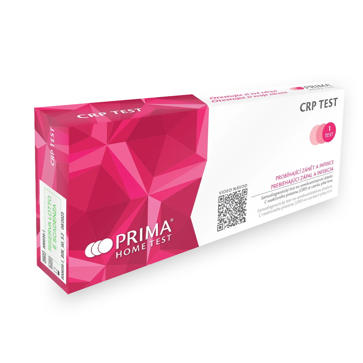 Prima Home CRP domácí test 1 ks