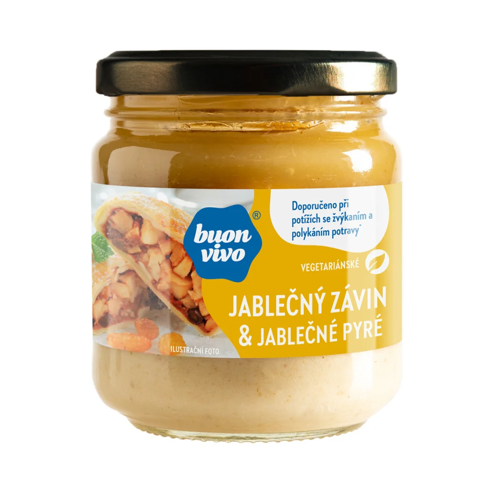 Buon vivo Jablečný závin & jablečné pyré 180 g
