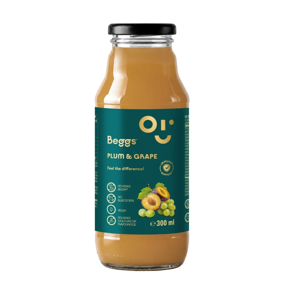 Beggs Hroznové víno & švestka nápoj 300 ml
