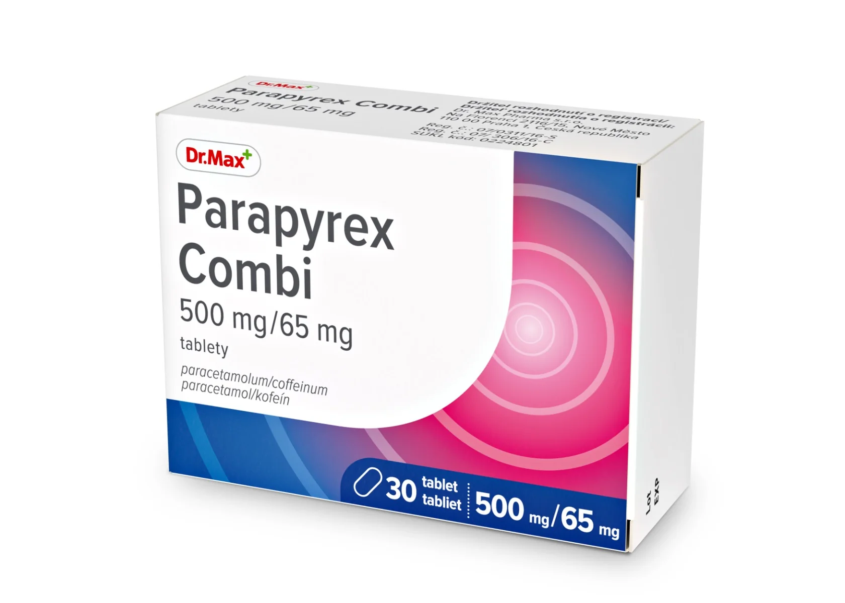 Dr. Max Parapyrex Combi 500 mg/65 mg 30 tablet