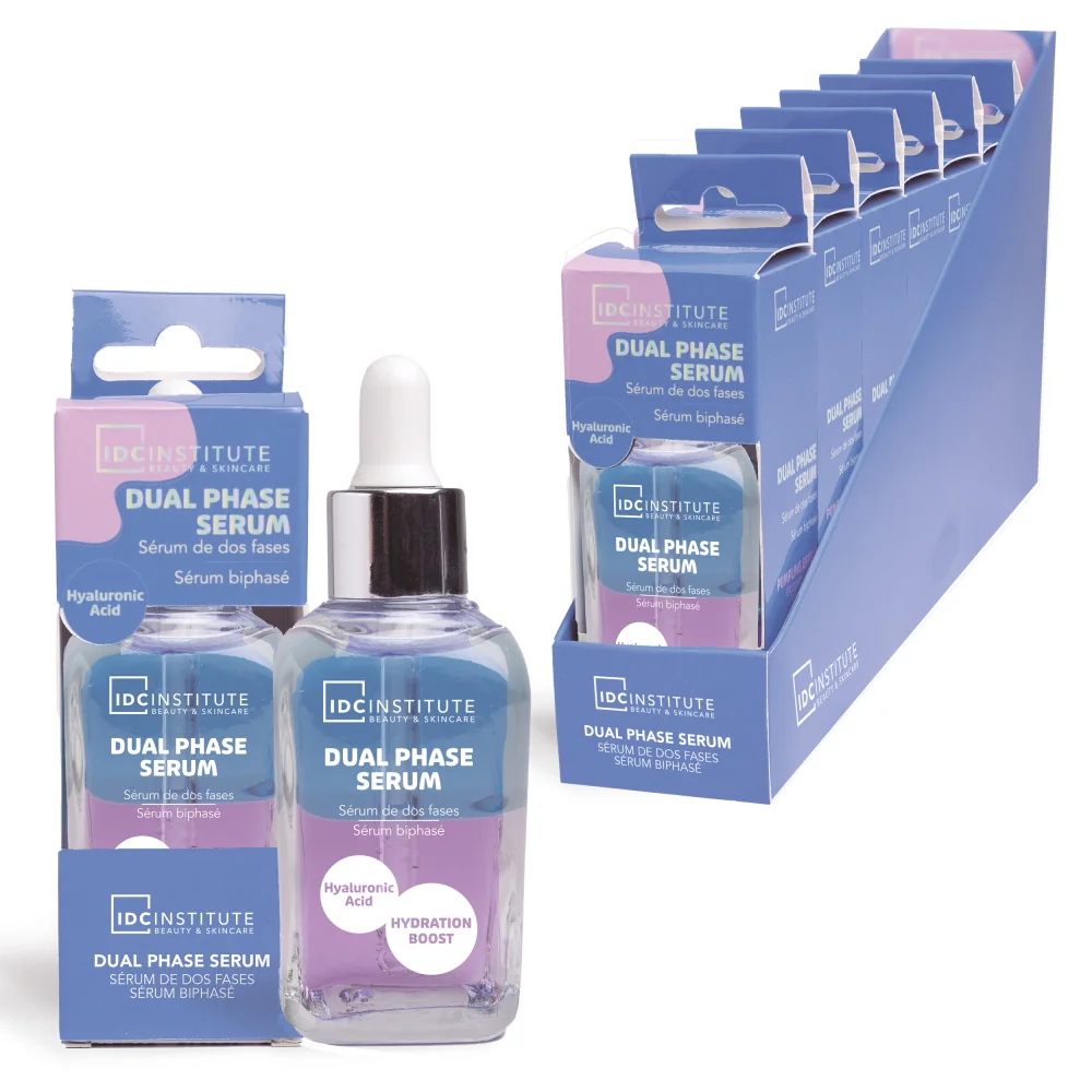 IDC Institute DUAL PHASE hydratační sérum s kyselinou hyaluronovou 30 ml
