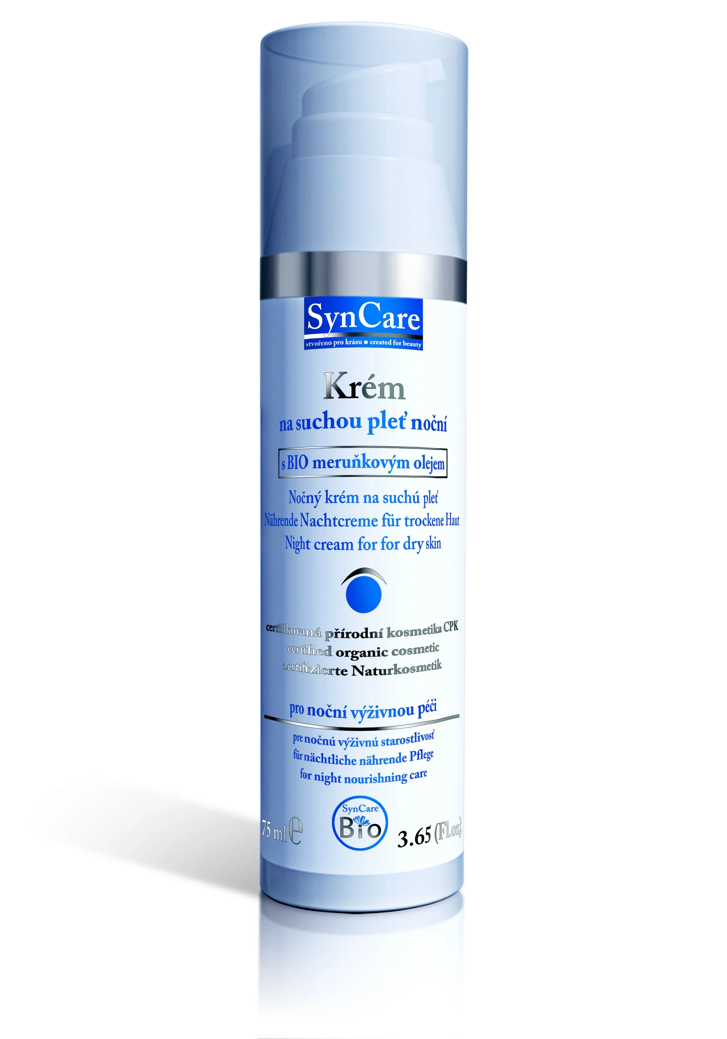 SynCare Noční krém na suchou pleť BIO 75 ml