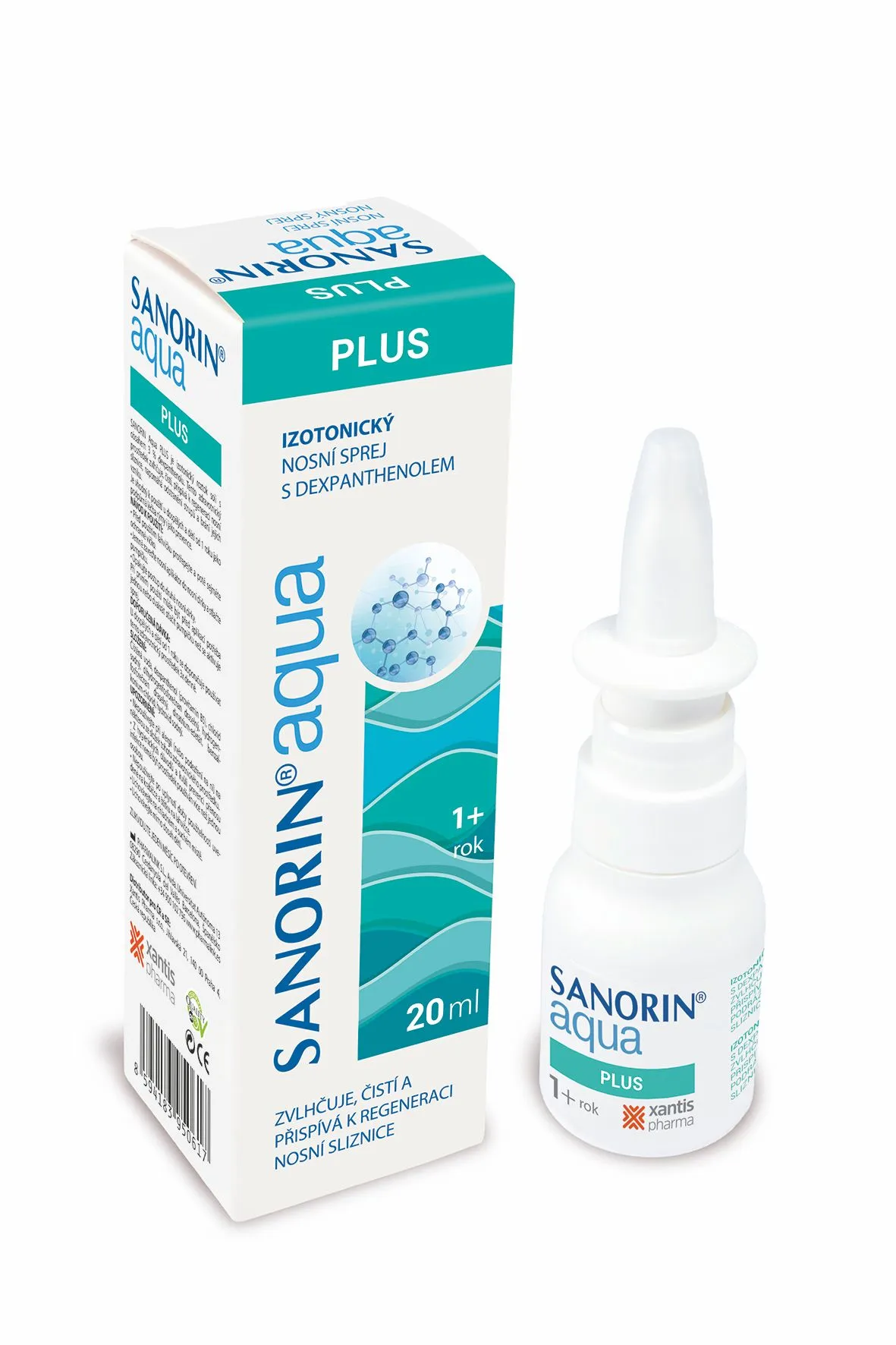 Sanorin Aqua PLUS sprej 20 ml