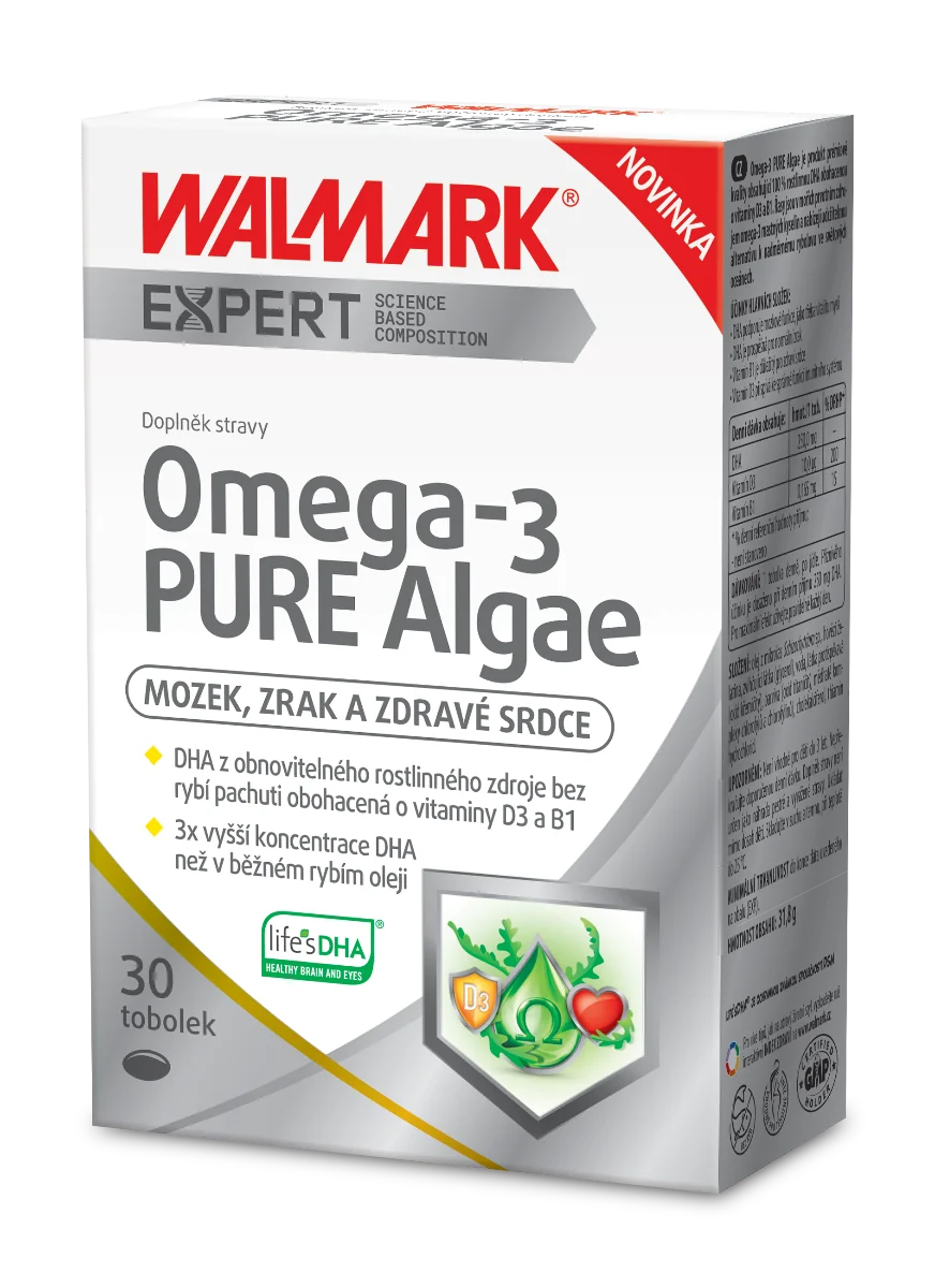 Walmark Omega-3 PURE Algae 30 tobolek