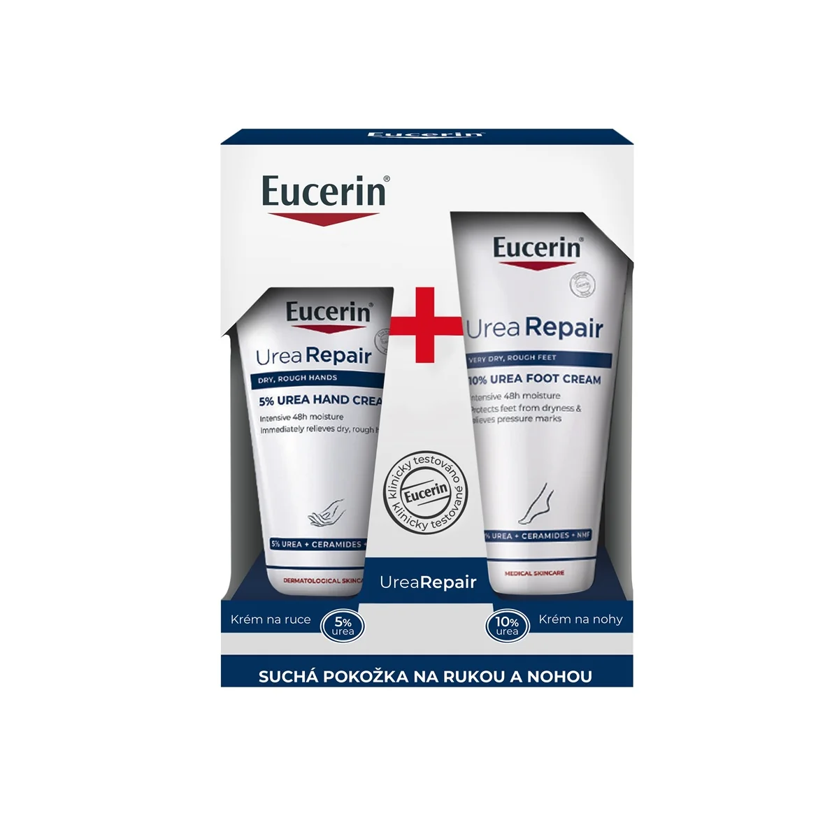 Eucerin UreaRepair Krém na ruce & Krém na nohy 75+100 ml
