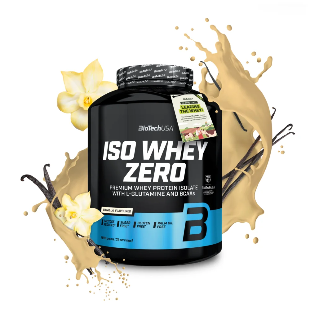 BioTech USA Iso Whey Zero 1816 g vanilka