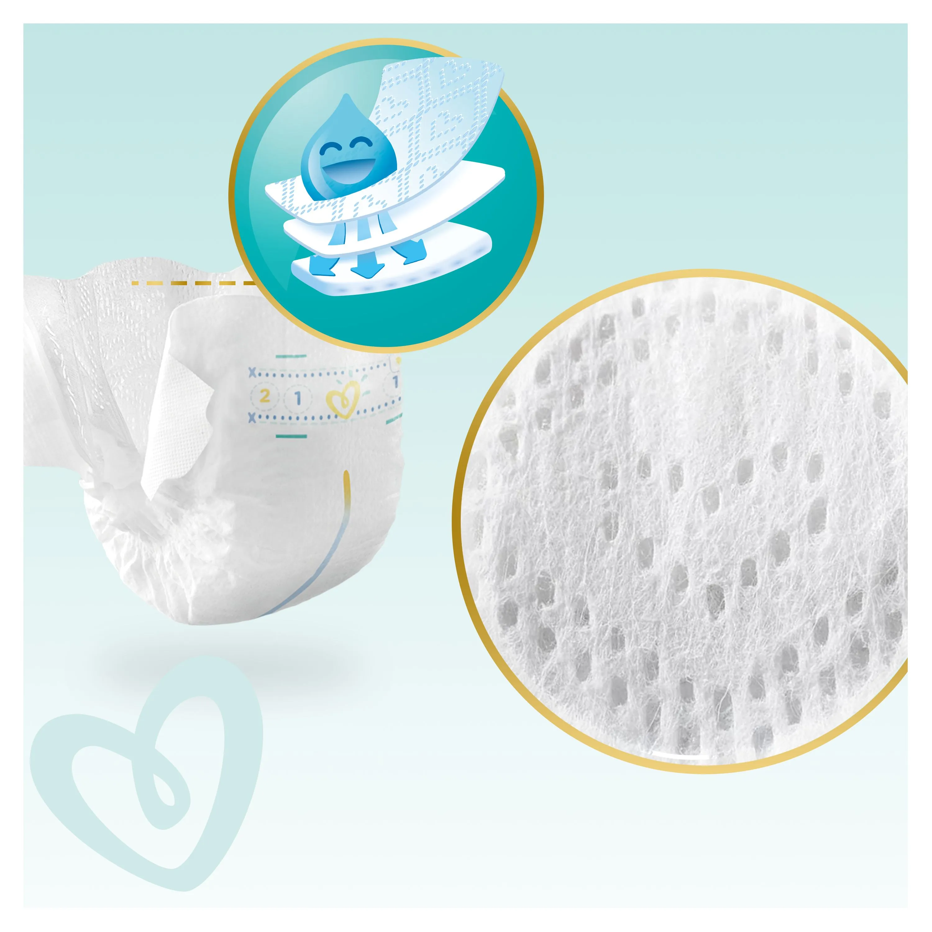 Pampers Premium Care vel. 2 4-8 kg dětské pleny 23 ks