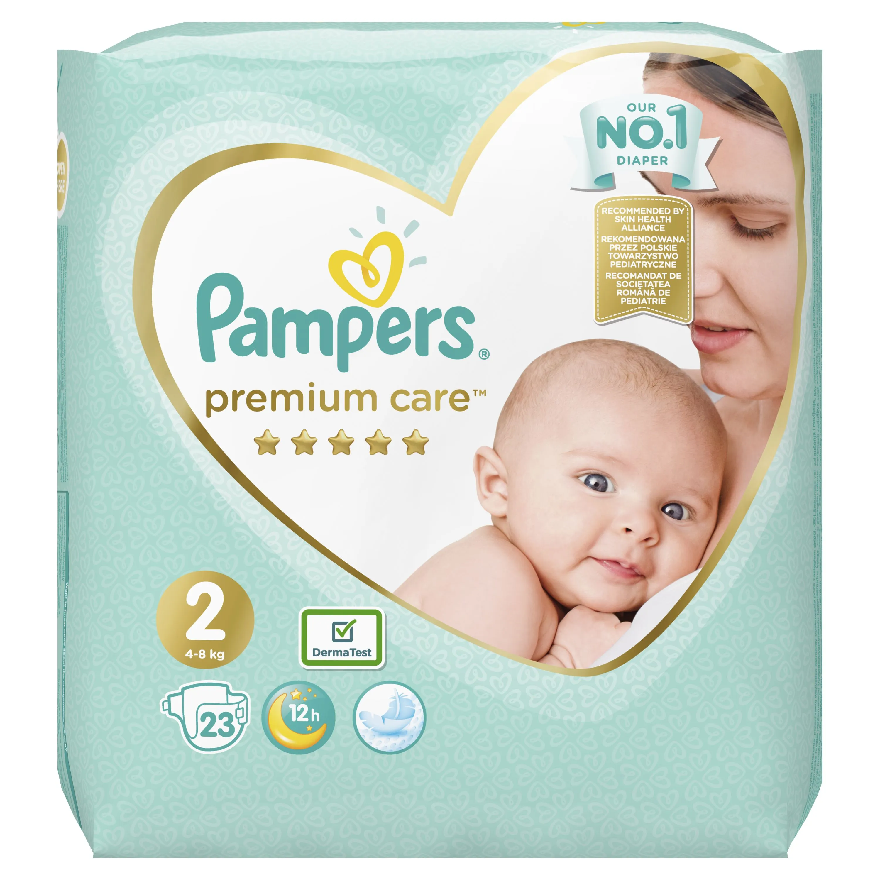 Pampers Premium Care vel. 2 4-8 kg dětské pleny 23 ks