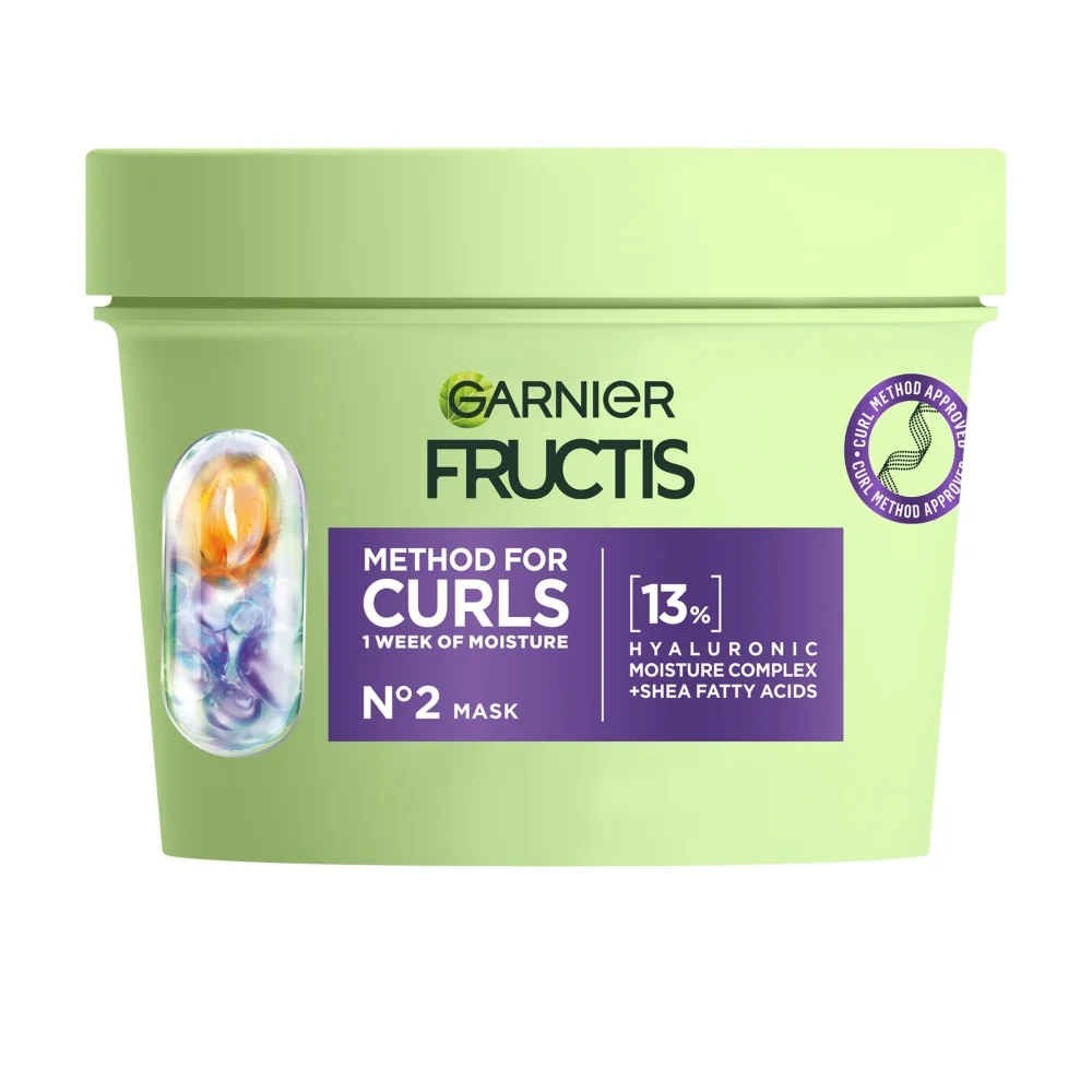 Garnier Fructis maska pro suché vlnité a kudrnaté vlasy 370 ml