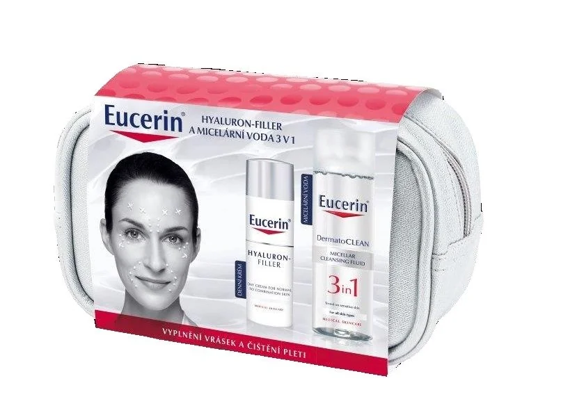 EUCERIN HYALURON FILLER s micelární vodou vánoční kazeta 2017