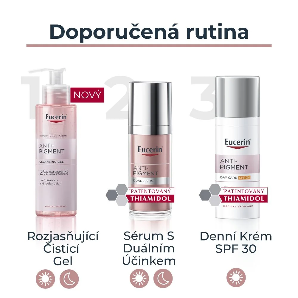 Eucerin AntiPigment SPF30 tónovaný denní krém středně tmavý 50 ml