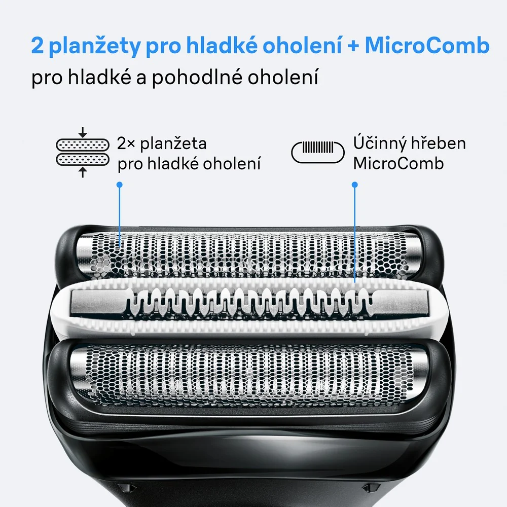 Braun Series 3+ 32B náhradní hlavice pro elektrický holicí strojek