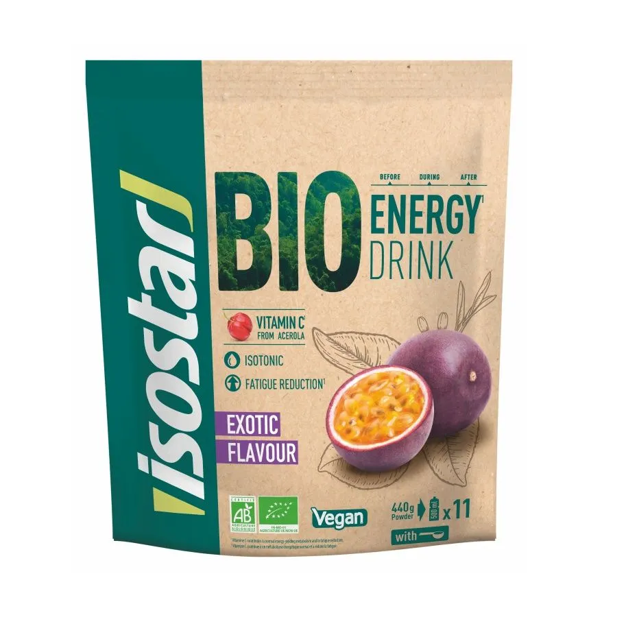 Isostar BIO Energy drink Exotické ovoce