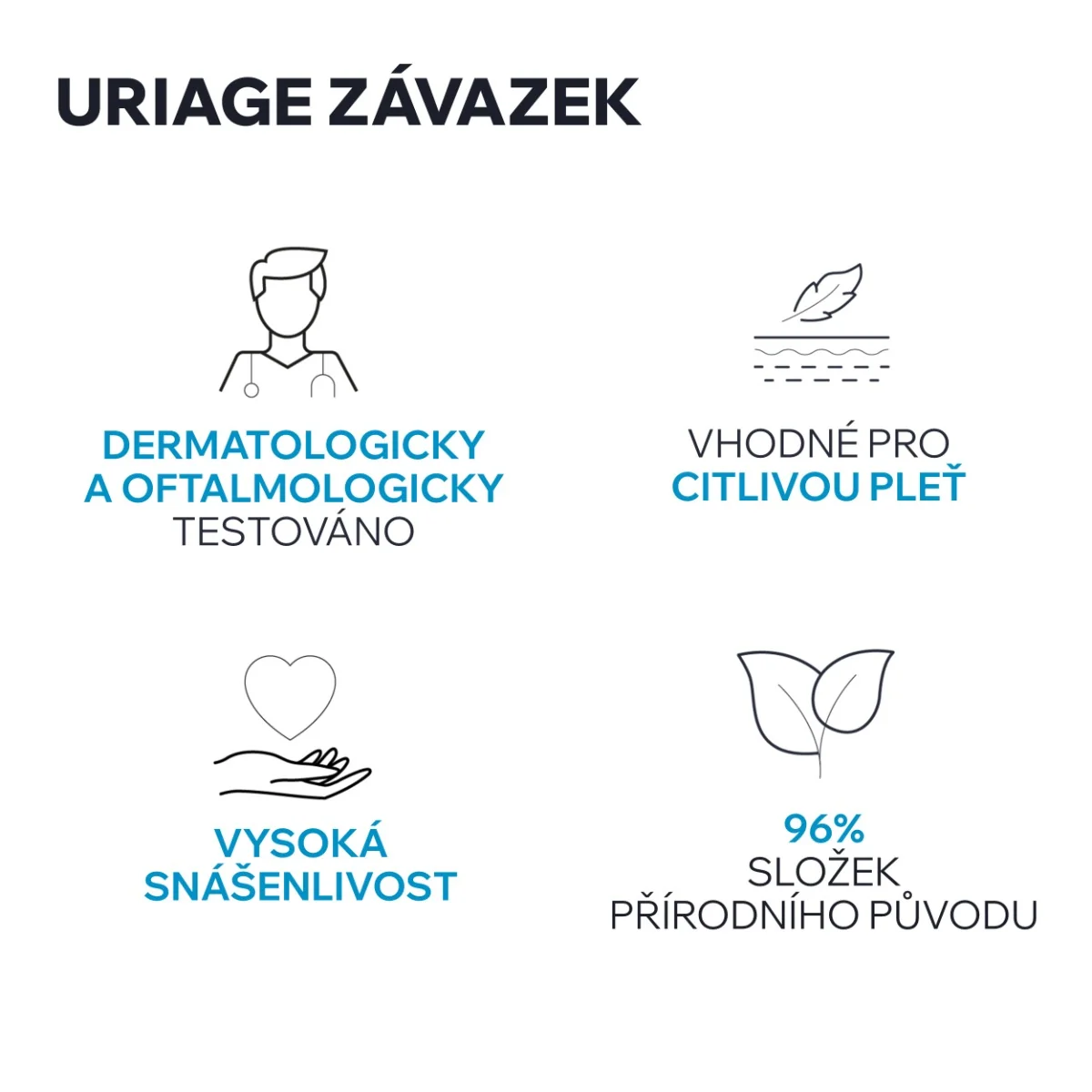 Uriage Micelární termální voda pro normální až suchou pleť 500 ml