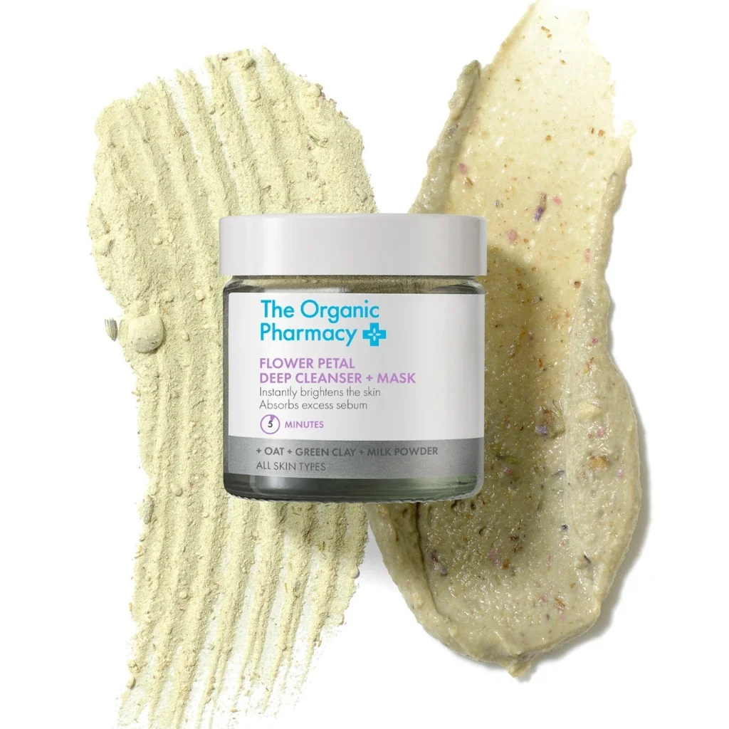 The Organic Pharmacy Flower Petal Hloubkově čisticí maska 40 g