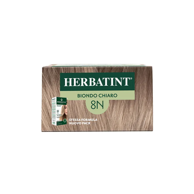 Herbatint Permanentní barva na vlasy Světlá blond 8N