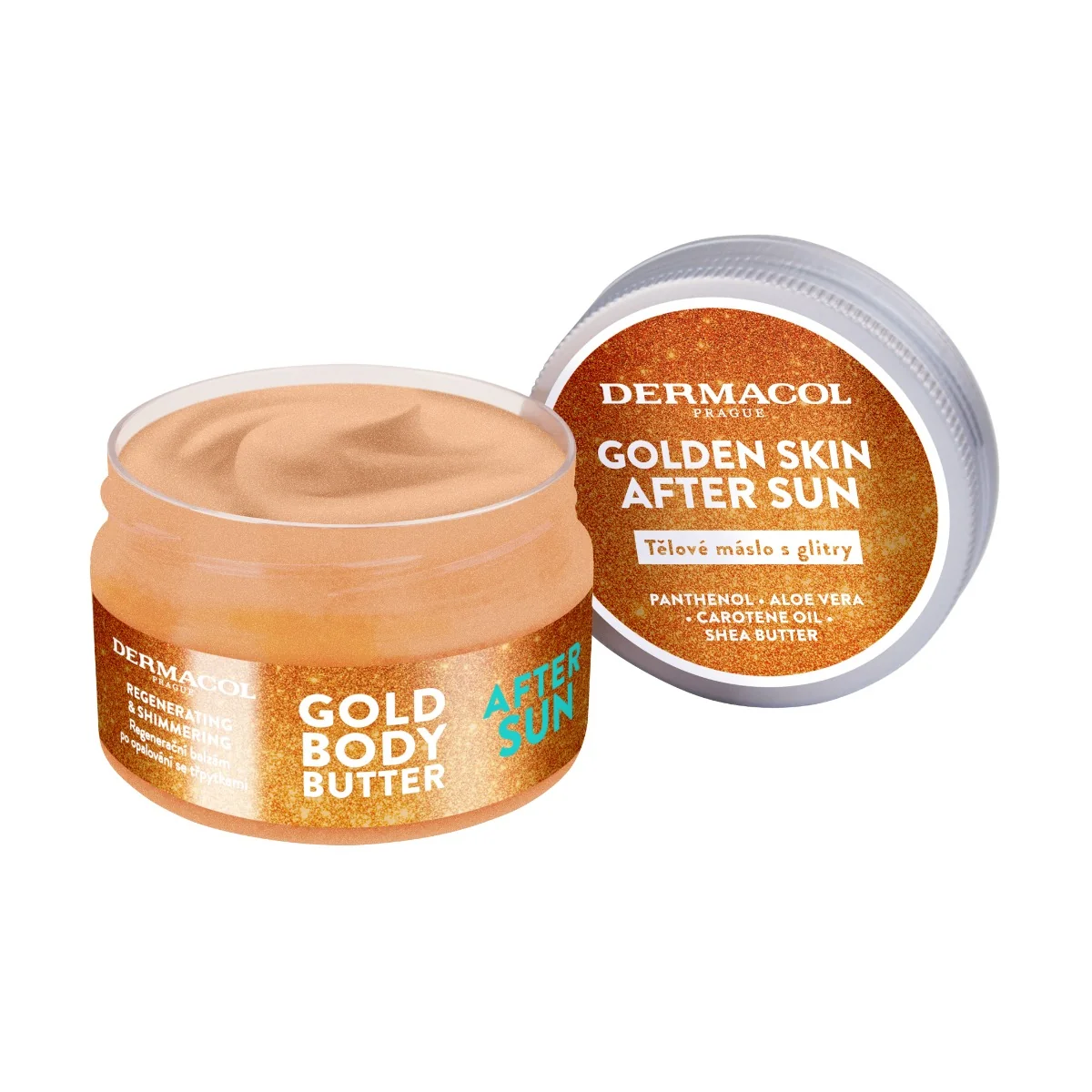 Dermacol AFTER SUN Balzám se třpytkami 200 ml