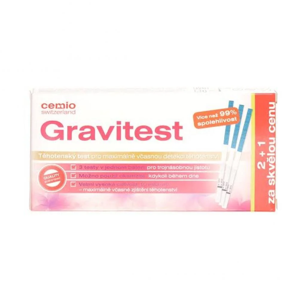 Cemio Gravitest 2+1 ks