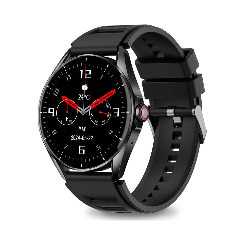 Aligator Smart Watch AMOLED chytré hodinky black