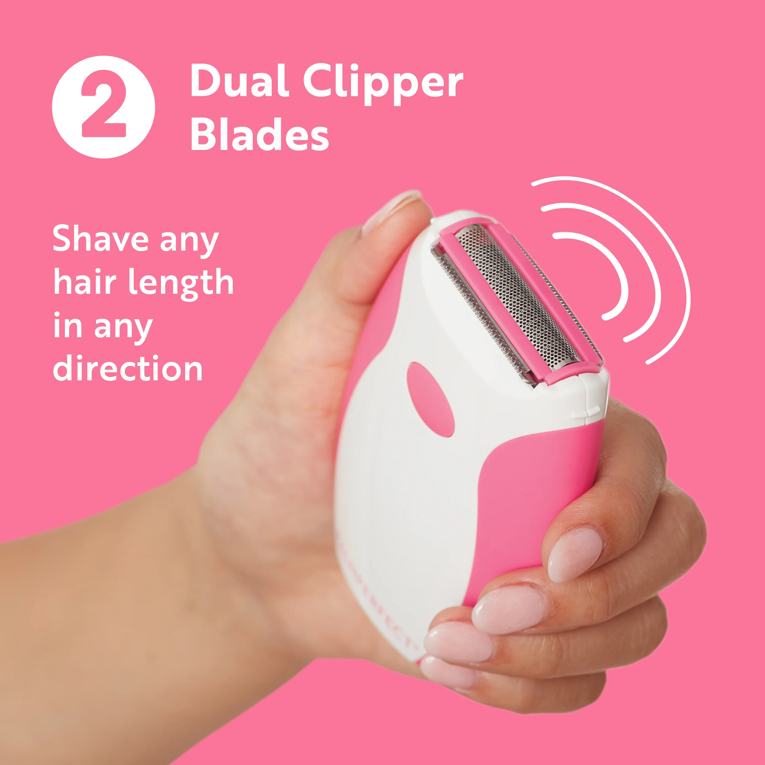 Palmperfect Dámský holící strojek - růžový