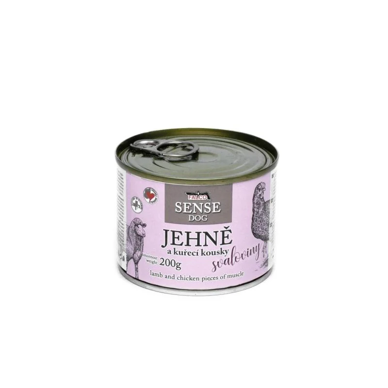 Sokol Falco SENSE DOG jehně a kuřecí 200g