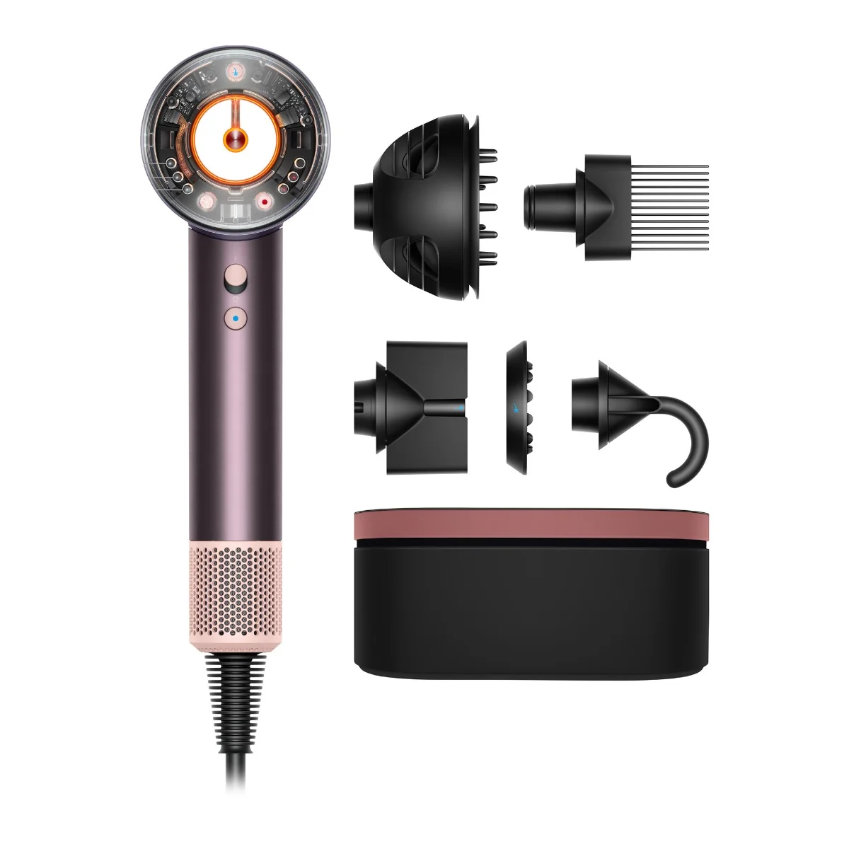 Dyson Supersonic Nural HD16 vysoušeč vlasů jasper plum s boxem