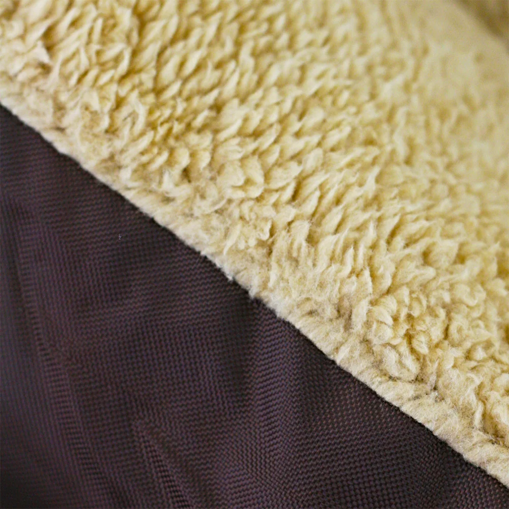 Akinu pelech nylon&fleece s tlapkou hnědý M 75x58 cm