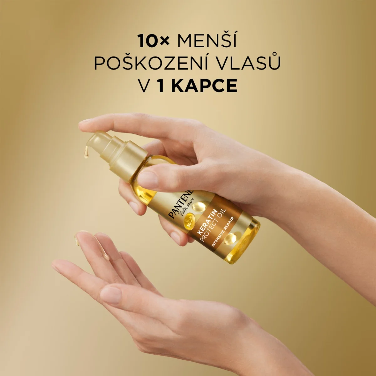 Pantene Pro-V Keratin Protect vlasový olej 100 ml