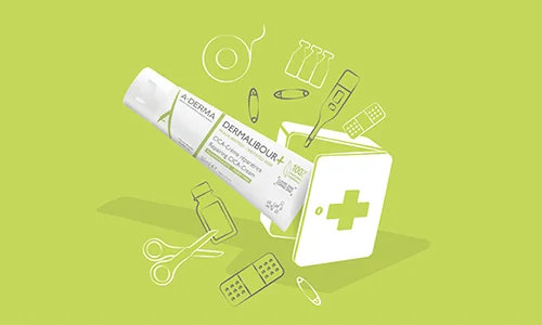 A-Derma Dermalibour+ reparační CICA-Krém A-Derma Dermalibour+ reparační CICA-Krém